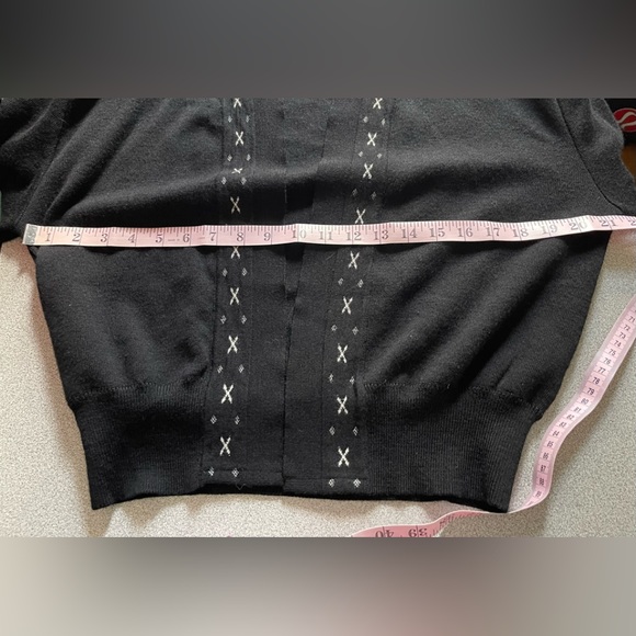 Vintage Fabrice Karel Black Open Cocoon Sweater - Picture 8 of 10